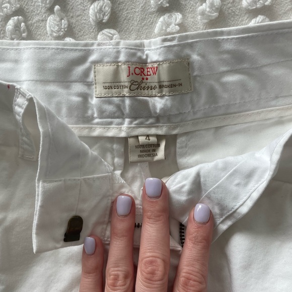 Jcrew white chino short - Picture 2 of 3